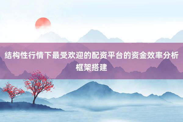 结构性行情下最受欢迎的配资平台的资金效率分析框架搭建