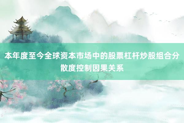 本年度至今全球资本市场中的股票杠杆炒股组合分散度控制因果关系